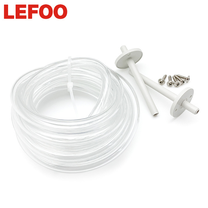 LEFOO HVAC Differential Pressure Switch 50~5000pa Waterproof Heating Ventilation Furnace Vent Air Pressure Switch