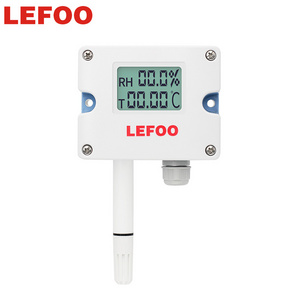 LEFOO wall-mounted fast response LCD Display Temperature and Humidity Transmitter sensor for HVAC