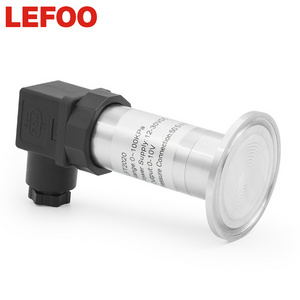 LEFOO clamp type Anti-blocking Flush diaphragm 0.05% Accuracy thin film pressure sensor With High accuracy