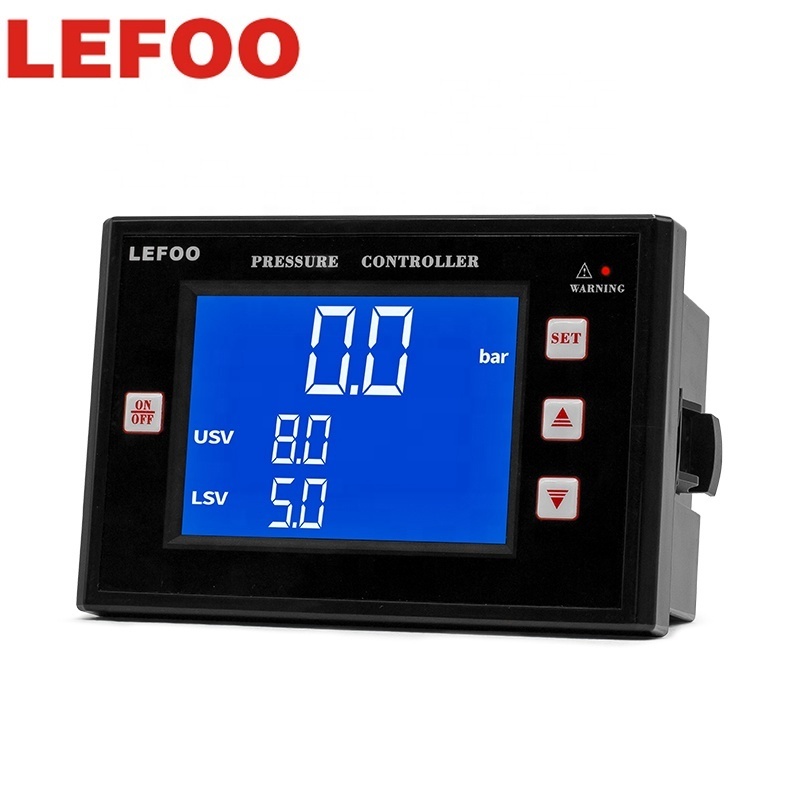 LEFOO High Quality 220/110VAC LCD digital display automatic intelligent pressure controller switch for vacuum pump