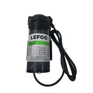 LEFOO 115V AC Bomba 600GPD Diaphragm Booster Water 0.2MPa Inlet Pressure RO AC Motor RO water pump