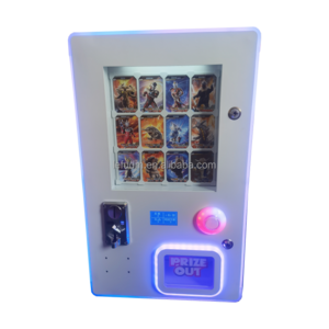 New design Card Twist Game Machine Card Dispenser Toy Capsule Vending Machine