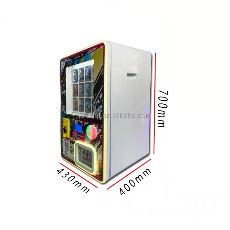 New design Card Twist Game Machine Card Dispenser Toy Capsule Vending Machine