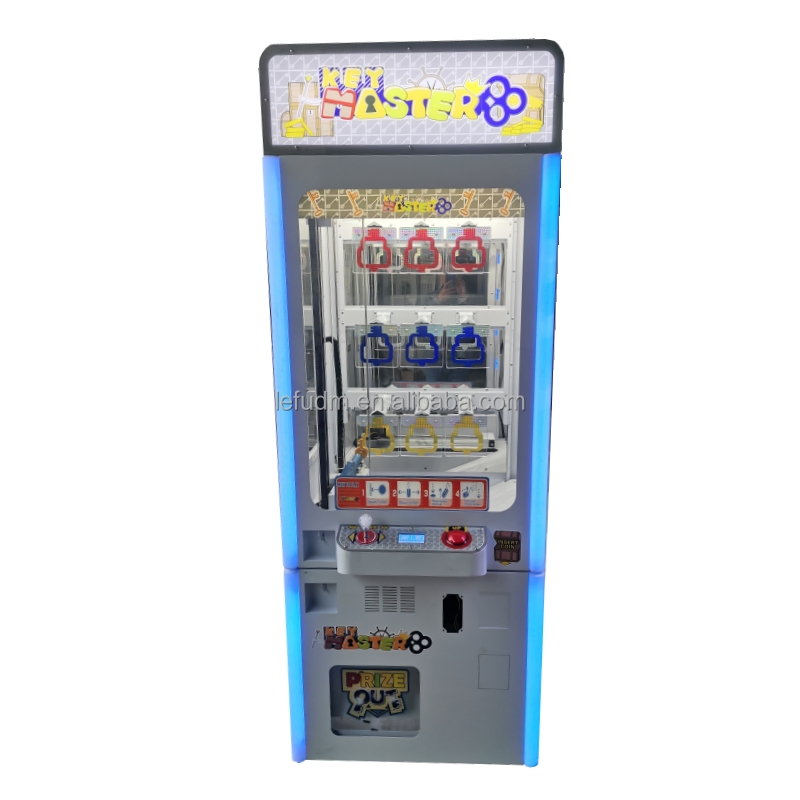 Hot sale 9 Slots Key Master  Mini Key Master Game Machine for Shopping Mall Golden Key Machine