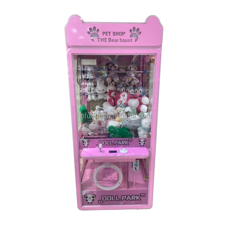 Lefu-001 hot selling cheap doll claw machine we can sale the best gift claw machine for you used claw machine