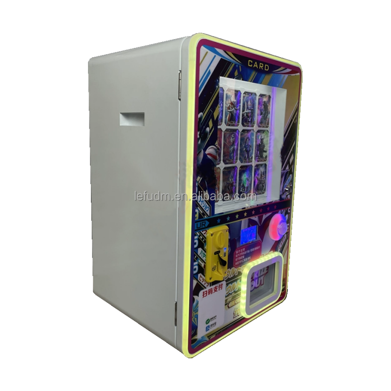 New design Card Twist Game Machine Card Dispenser Toy Capsule Vending Machine