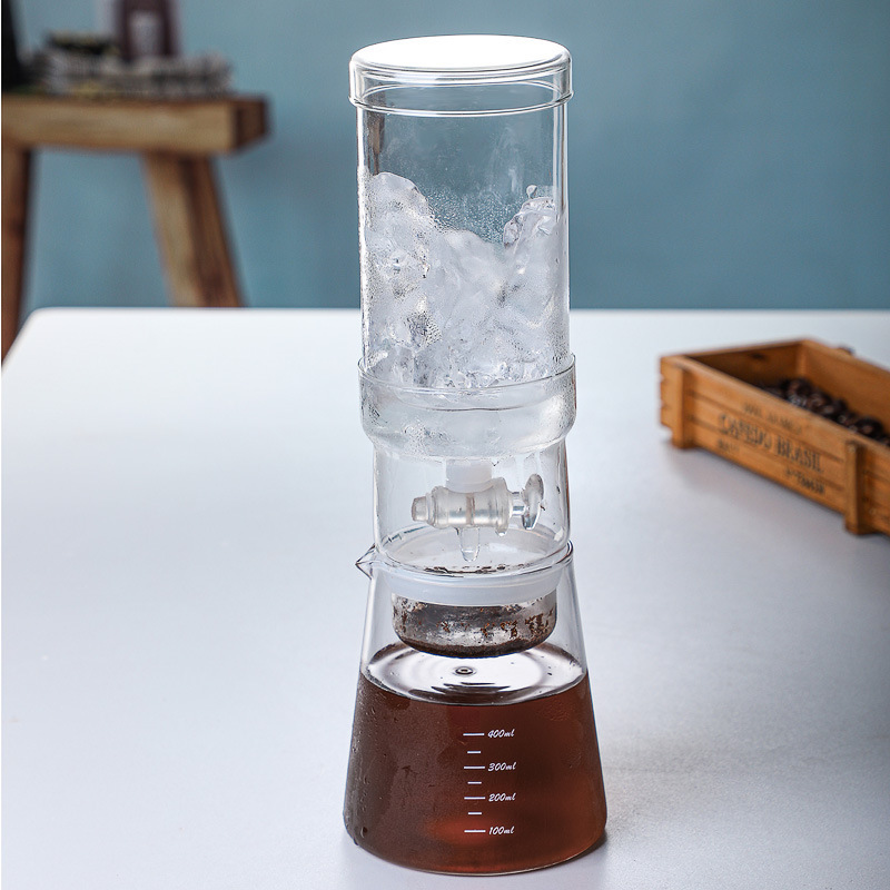 Coffee Maker Iced Tea Juice Water Kettle Carafe Server Cold Brew Borosilicate Glass Customized Modern Coffee & Tea Sets 40 Days