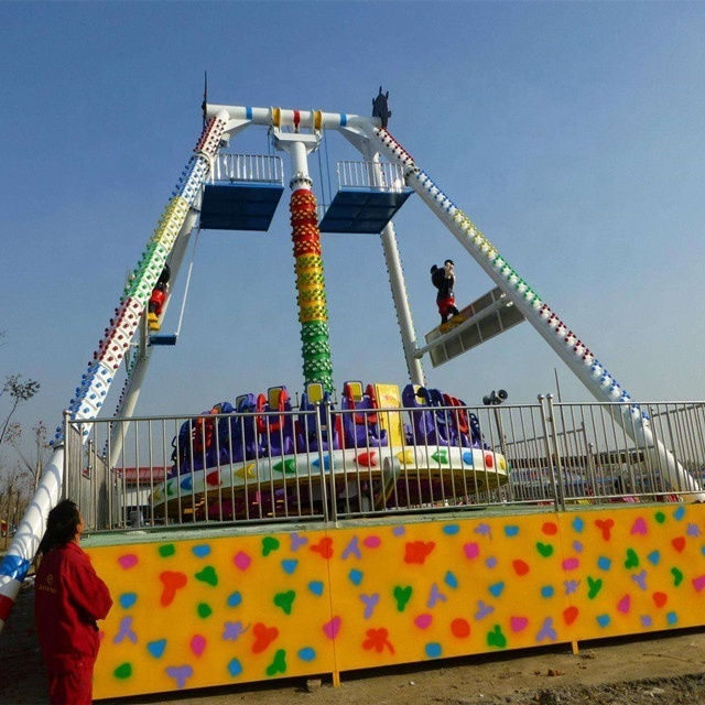 Amusement Park rotating big frisbee swing hammer pendulum rides amusement parks