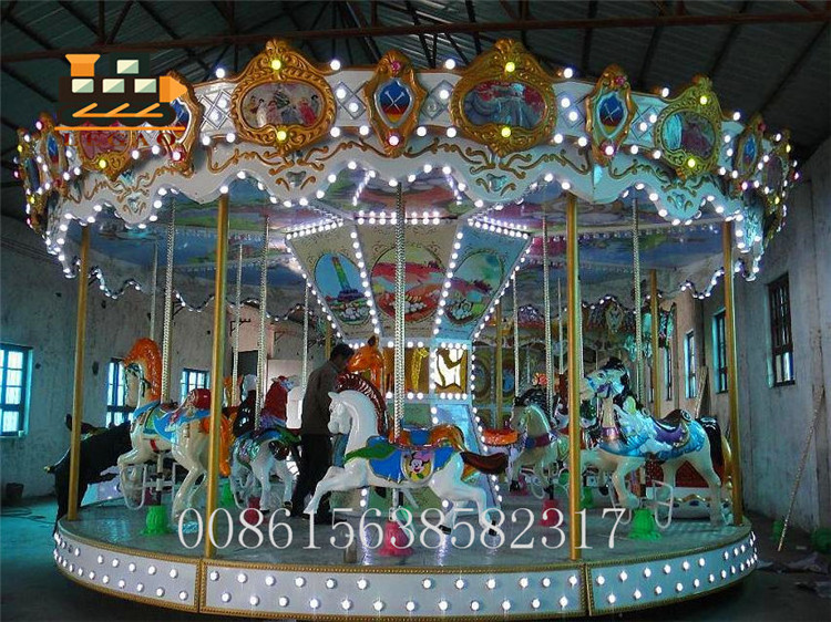 wholesale exw price carousel horses sale mini carousel rides for sale,  luxury carousel ride price