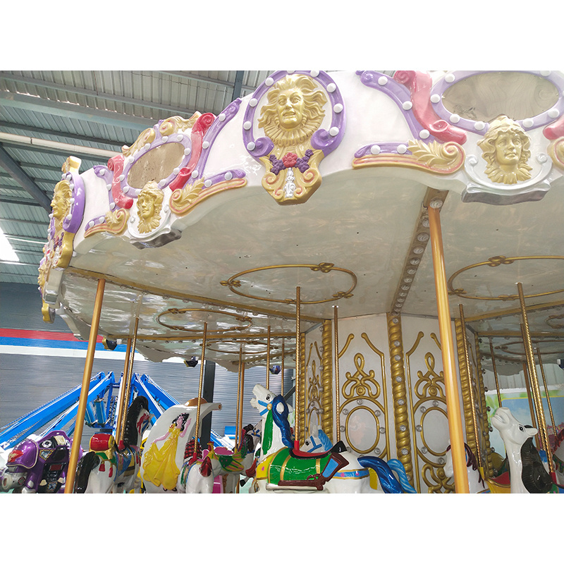 Hot Sale Amusement Park Ride Horse Merry Go Round Children Kids Carousel for Sale