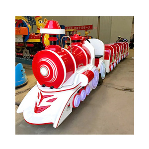 Amusement park games  christmas train children's amusement ride on train