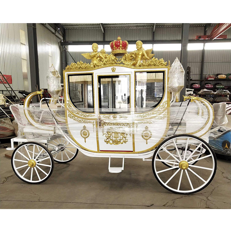 OEM Special Transportation Electric Carriage China Manufacturer Horse Cart for Sale