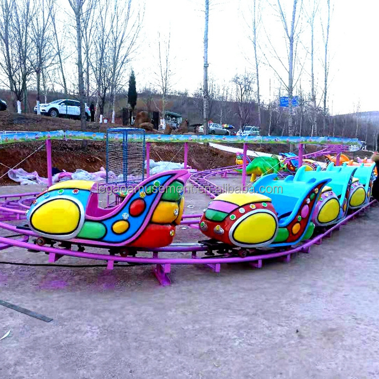 kids funfair ride track down ride roller coaster todler outdoor kids roller coaster