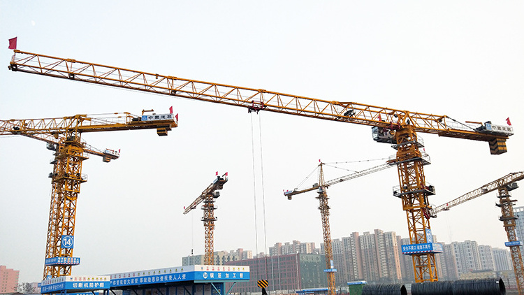 XCMG official XGA6012-6S model tower crane 6ton flat-top tower crane price