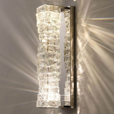 Modern Medium Hotel Crystal Bathroom Vanity Lighting Led Wall Lamps Wall Lighting Wall Lamps For Home Hotel Dinning Room Bedroom