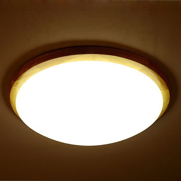 Flush Mount 18 inch Slim LED Ceiling Light Round Lighting Fixture with 3 Color Temperatures in One 3000K 4000K 5000K