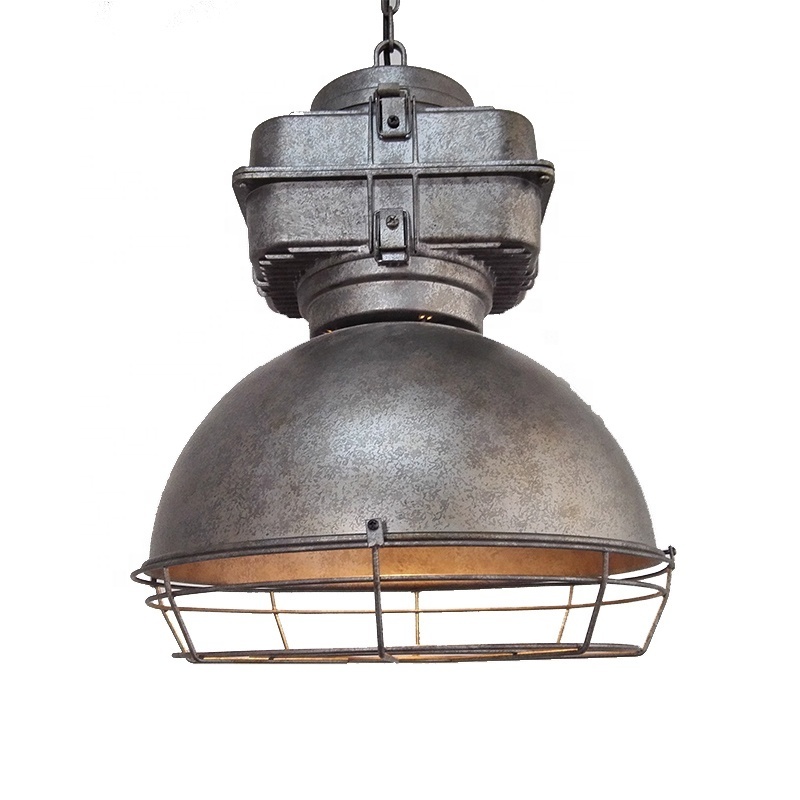 Retro Metal Single Kitchen Island Lighting Designer E27 Industrial Hanging Lights Ceiling Industrial Pendant Light