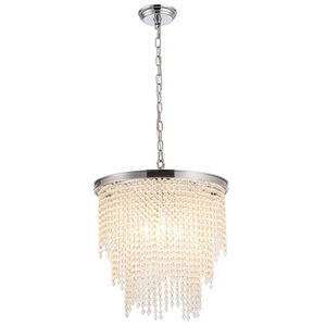 Flush Mount Black Drum Rectangle Raindrop Led Crystop Lights For Living Room Ceiling Light Crystal Chandelier