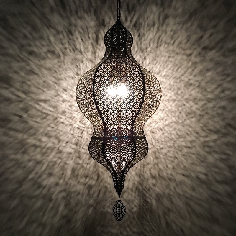 Unique Moroco Hanging Lights Arabic Handmade Moroccan Pendant Light Ceiling Hanging Light Suspend Moroccan Lamp Chandelier