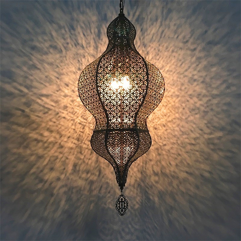 Unique Moroco Hanging Lights Arabic Handmade Moroccan Pendant Light Ceiling Hanging Light Suspend Moroccan Lamp Chandelier