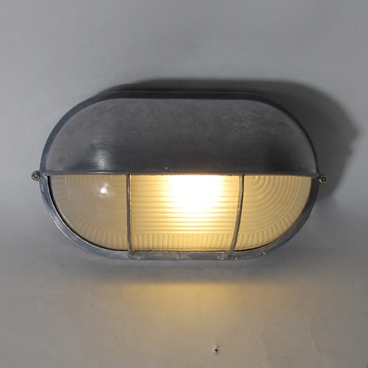 Square Exterior Outdoor Glass Bulkhead Ceiling Light E27 Bulkhead Fittings