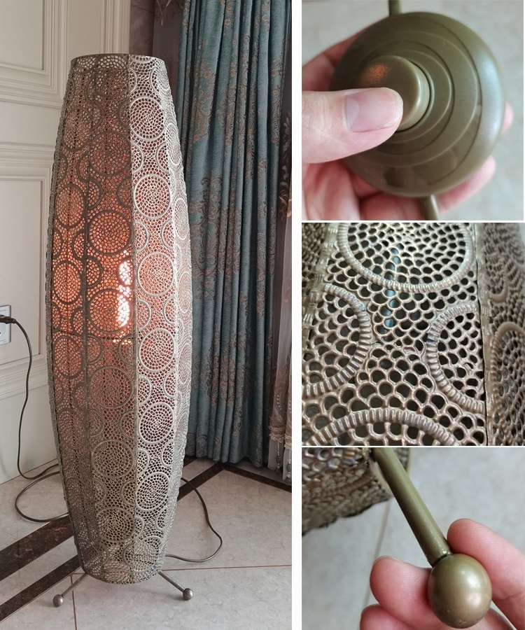 Turkish Style Lanterns Moroccan Standing Floor Lamp