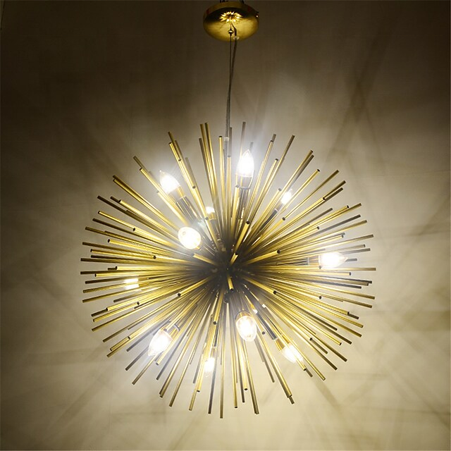 Modern Dining Room Lampen Indoor Ceiling Island Sdandelion Pendant Light Astra Satellite Starburst Gold Sputnik Chandelier