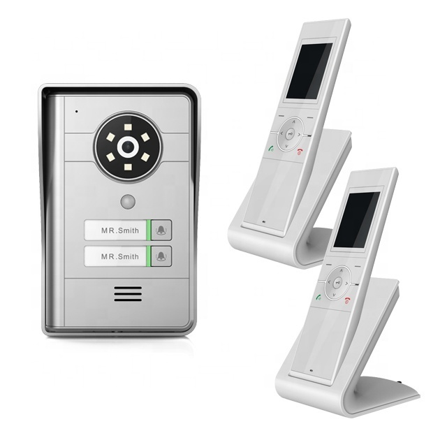 Multi Apartments Digital Wireless Video Door Phone Video Intercoms Video Door Entry Systems