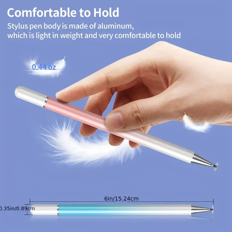 Universal Stylus Pencil, Magnetic metal stylus for Samsung/Huawei/Xiaomi iPhone/iPad pro/Mini/Air/Android touch screens