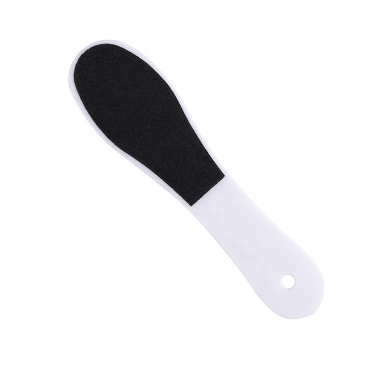 Hot selling  sandpaper pedicure rasp foot file disposable portable plastic sandpaper foot file