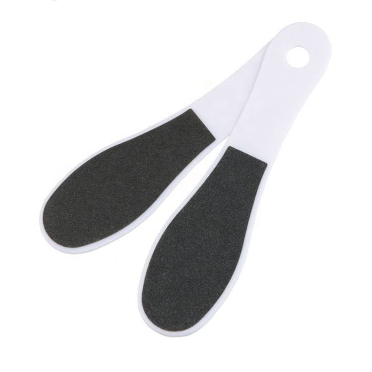 Hot selling  sandpaper pedicure rasp foot file disposable portable plastic sandpaper foot file