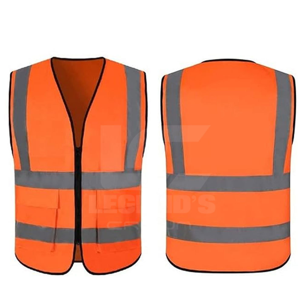 Safety Vest Reflective Work 2023 Safety Vest For Men Waterproof  Reflective Safety Winter Vest