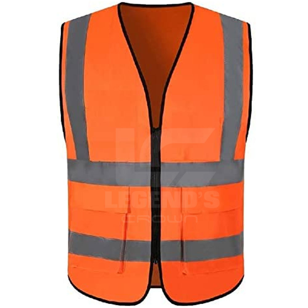 Safety Vest Reflective Work 2023 Safety Vest For Men Waterproof  Reflective Safety Winter Vest