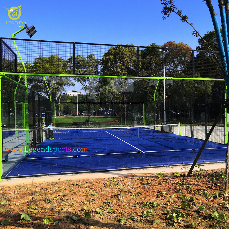 2024 WPT Standard Hot Sale Portable Canche De Padel Outdoor Indoor Paddle Tennis Court