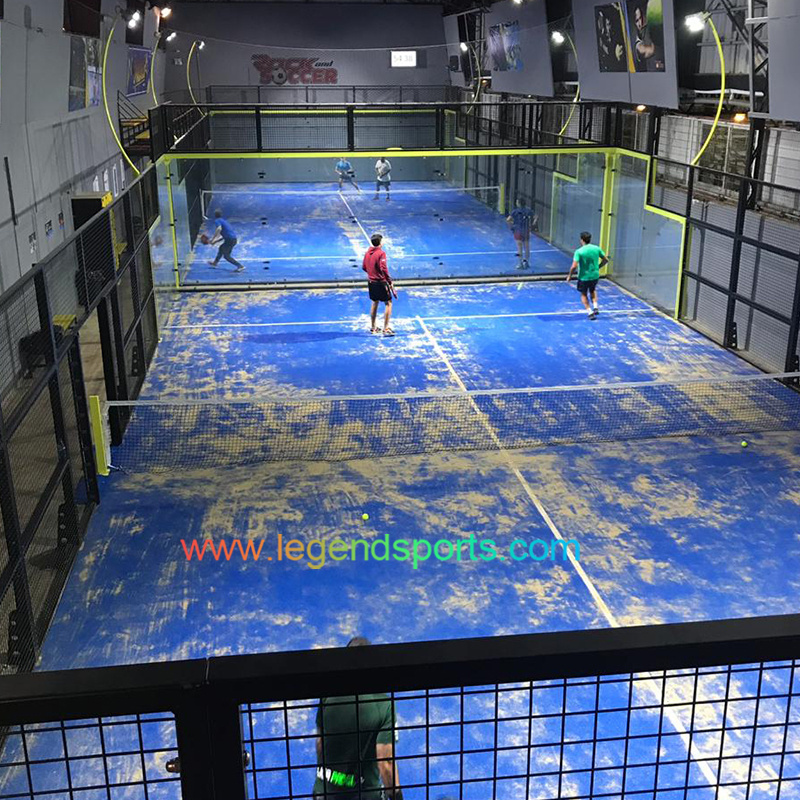 Hot Sale Custom Padel Tennis Court Roof  11x22m Padel Court Cover