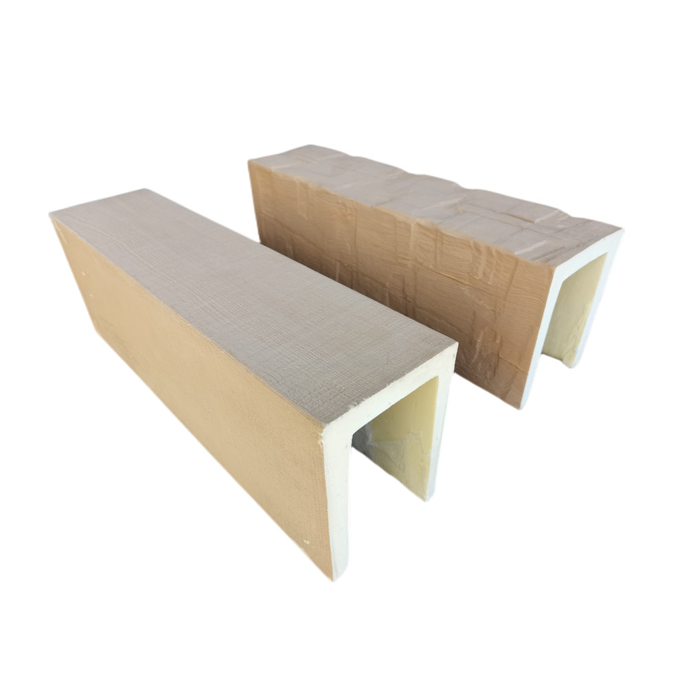 PRC Great Quality PU Beam High Density Faux Wood Beam And Good Polyurethane Faux Wood Beam