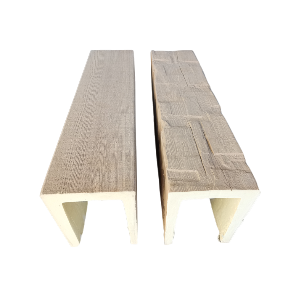 BM6X8X144SNew Products Building Structural Wood Beams Foam Ceiling Beams for Ceiling Decoration