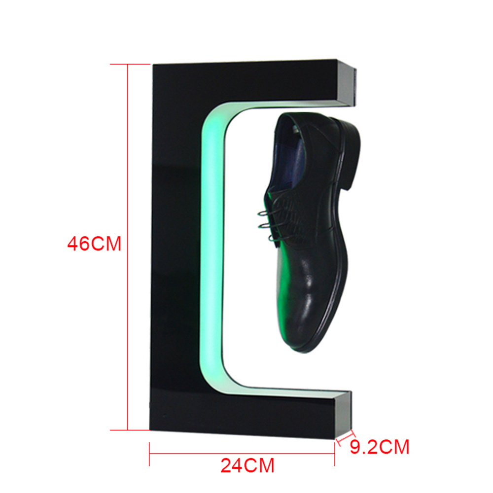 2023Popular Sport Shoe with Magnetic Floating Shoes Display Shelf For Wall Mount Function as Business Advertisement