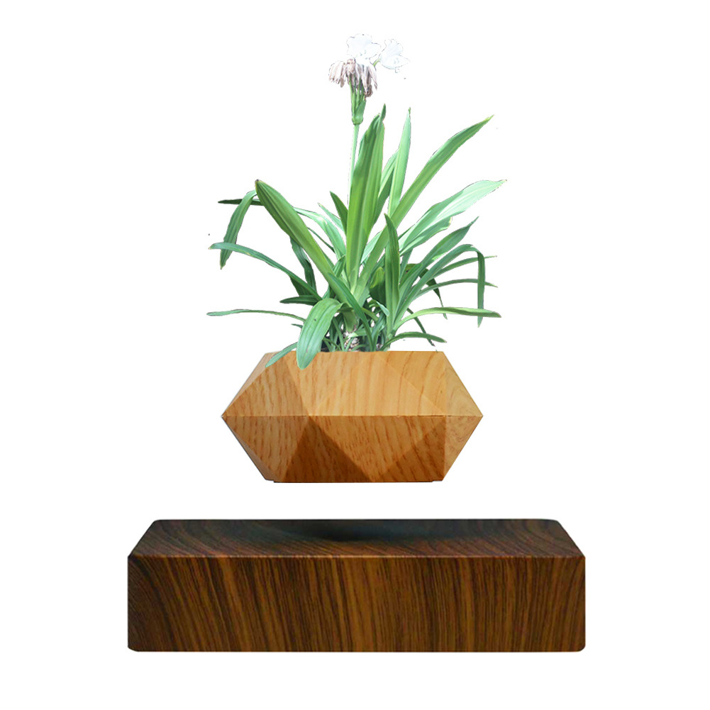 Hot Selling Floating Plant Pot Magnetic Levitating Plant  Pot  for Christmas Gift