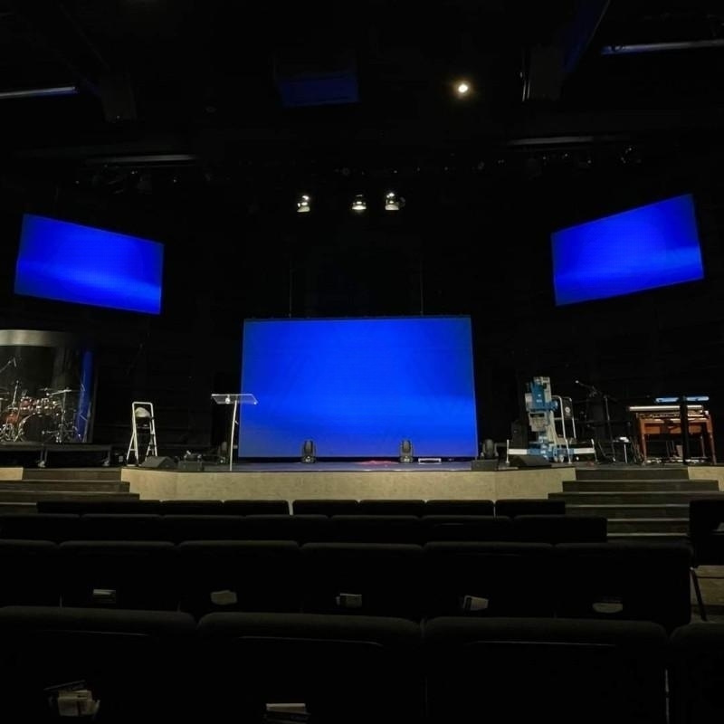 LEGIDATECH Small Pixel Pitch Church Stage Backdrop LED Screen for Church