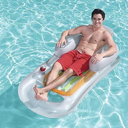 Legomaid or Custom logo Inflatable Swimming Pool Lounger Raft Floats Suntan Tub Beach Float for Summer Outdoor Swimming Pool