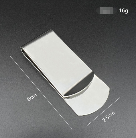 Costom stamping parts Money Clip US Dollar Stainless Steel Metal Zinc Alloy Dollar Wallet Money Clip