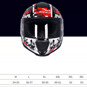 Bluetooth High Hardness Colorful Full Face Helmet Motorcycle Racing Riding Helmet