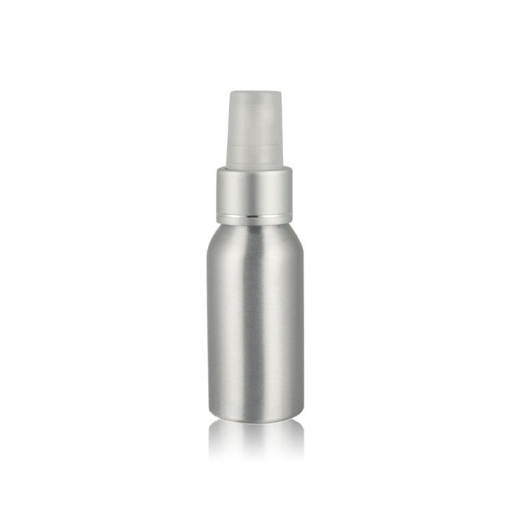 30ml Aluminium Spray Bottles for Water Skin Care 150ml 250ml Silver Fine Mist Sprayer Alcohol Perfume Packaging With Screw Lids