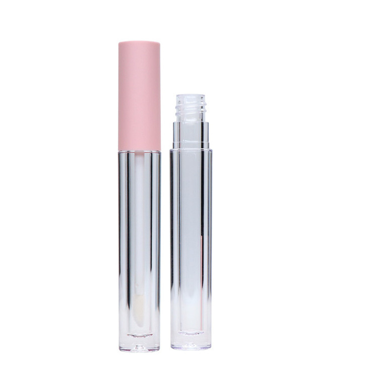 5g 7g 10g Empty Plastic Lip Balm Packaging Mini Square Lip Gloss Tubes for Lip Scrub Lipstick Oil Container in Black White