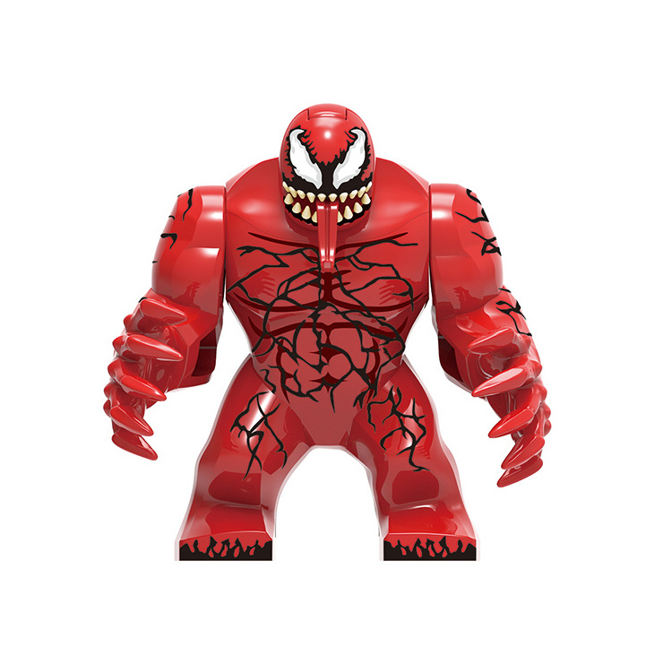 X0327 Hot Sale Big Figures Building Blocks Movie Venom Heroes Spider Orangutan Action Figure Model Kid Boy Girl Toys