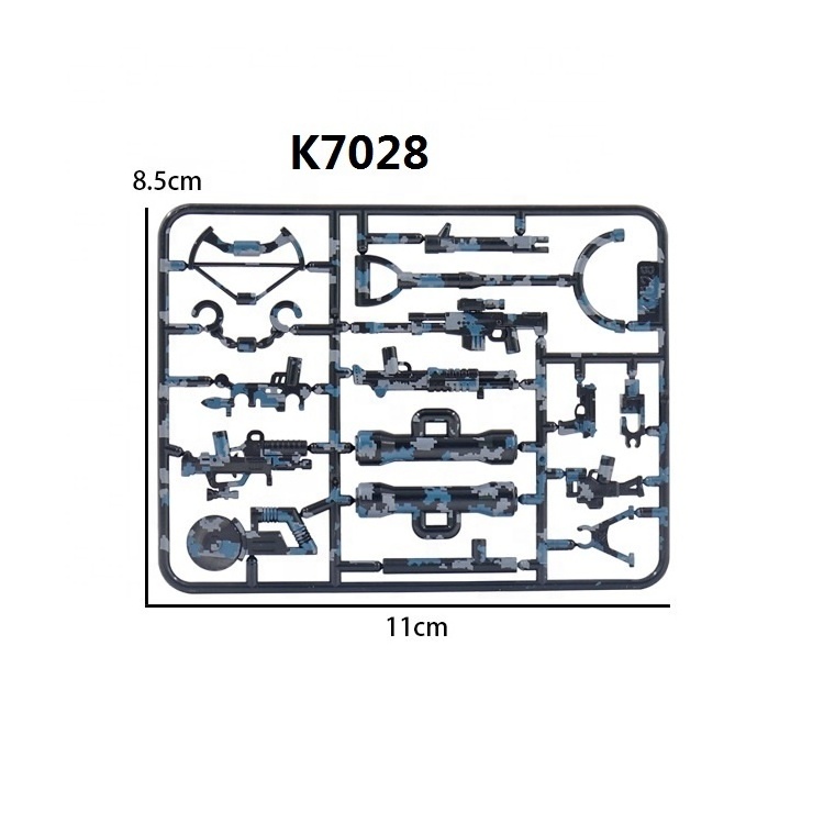 Hot Weapon Military Army Accessories Medieval Ancient Warrior Soldier Compatible with Mini Building blocks