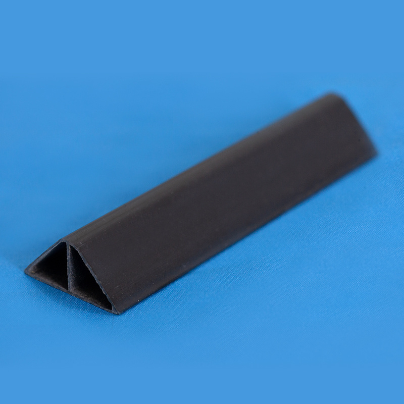 Customize pvc formwork fillet foam vinyl triangle joint false edge profile plastic strip chamfer for concrete wall