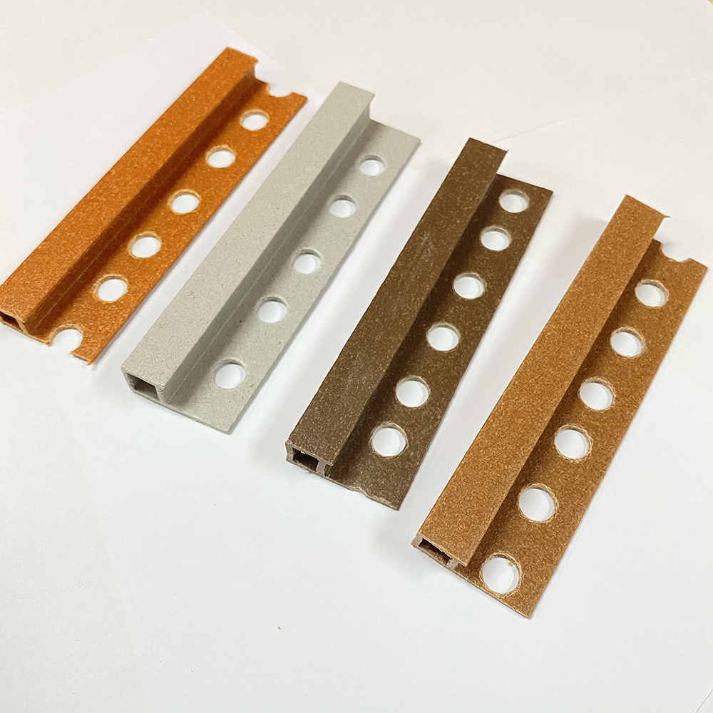 wood plastic decorative wall ceramic tile outside corner edge PVC tile trim