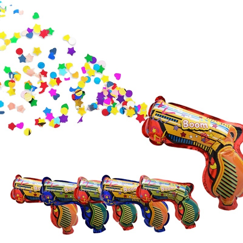 Confetti Paper Christmas Birthday New Year Party Gift Fireworks Confetti Gun For Party Decorations